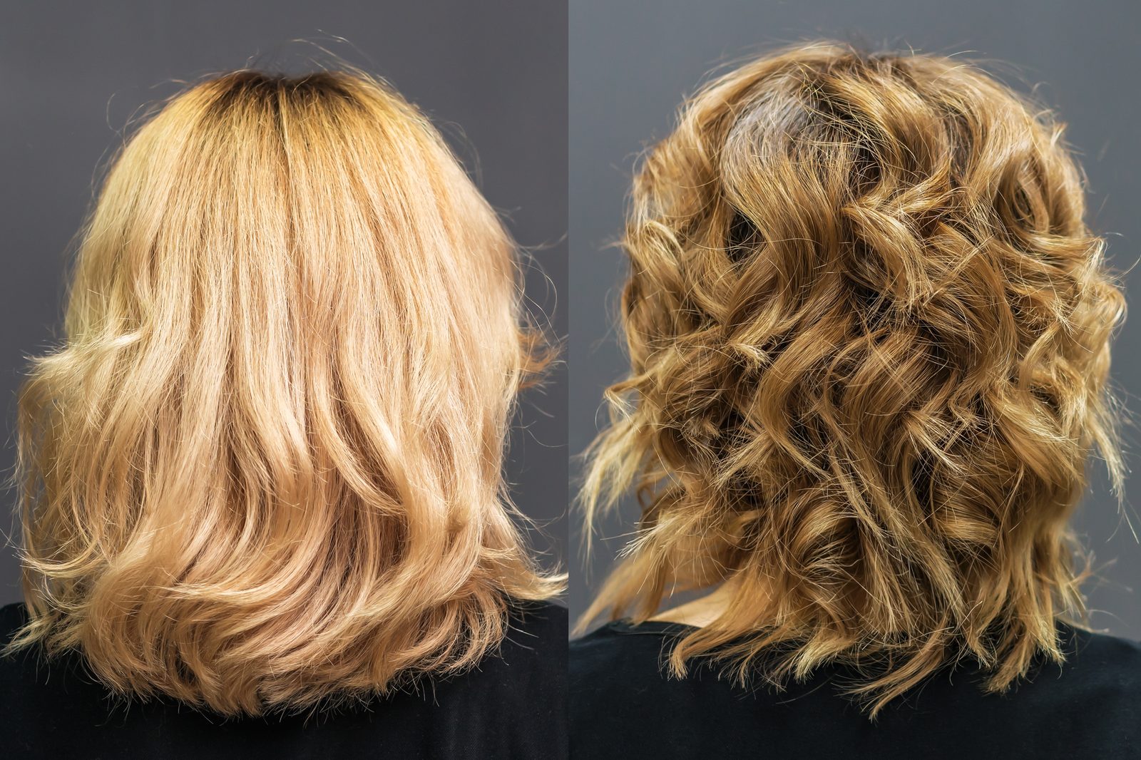 Blonde bombshell waves color and style